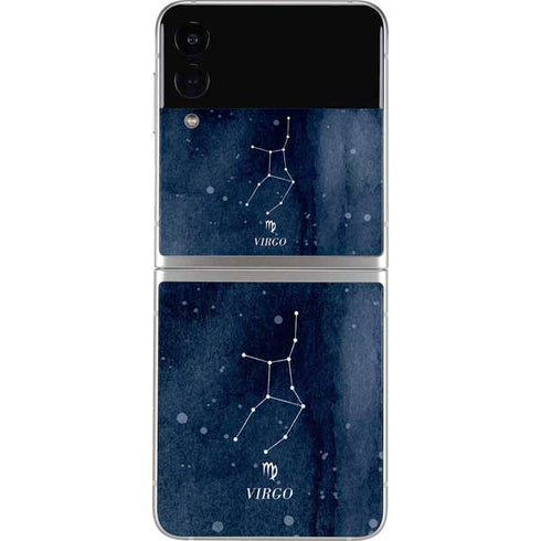 Virgo Constellation Galaxy Z Flip3 5G Skin